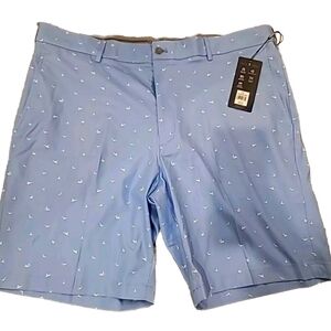 NWT Walter Hagen Men's Performance Golf Shorts Birdie Daybreak Blue Size 40